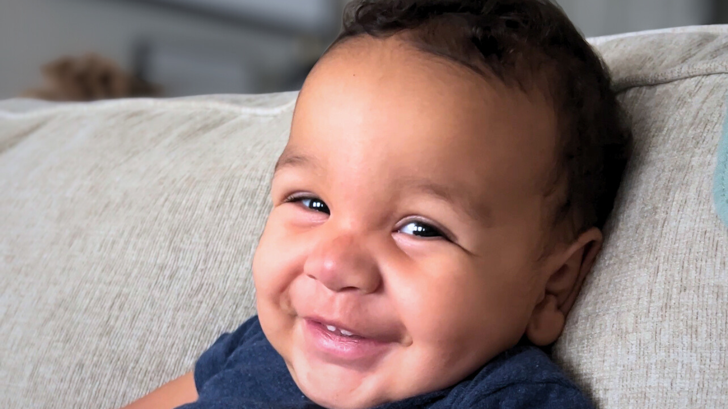 Jayson smiling